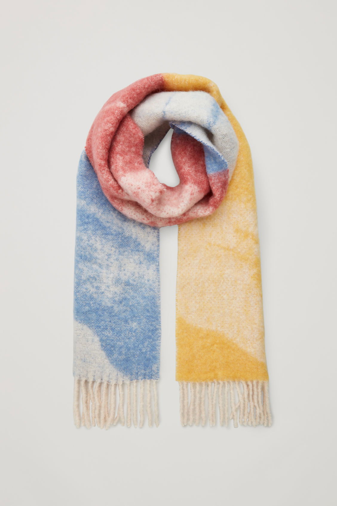 COS Oversized Fringed Scarf - ShopStyle Scarves & Wraps