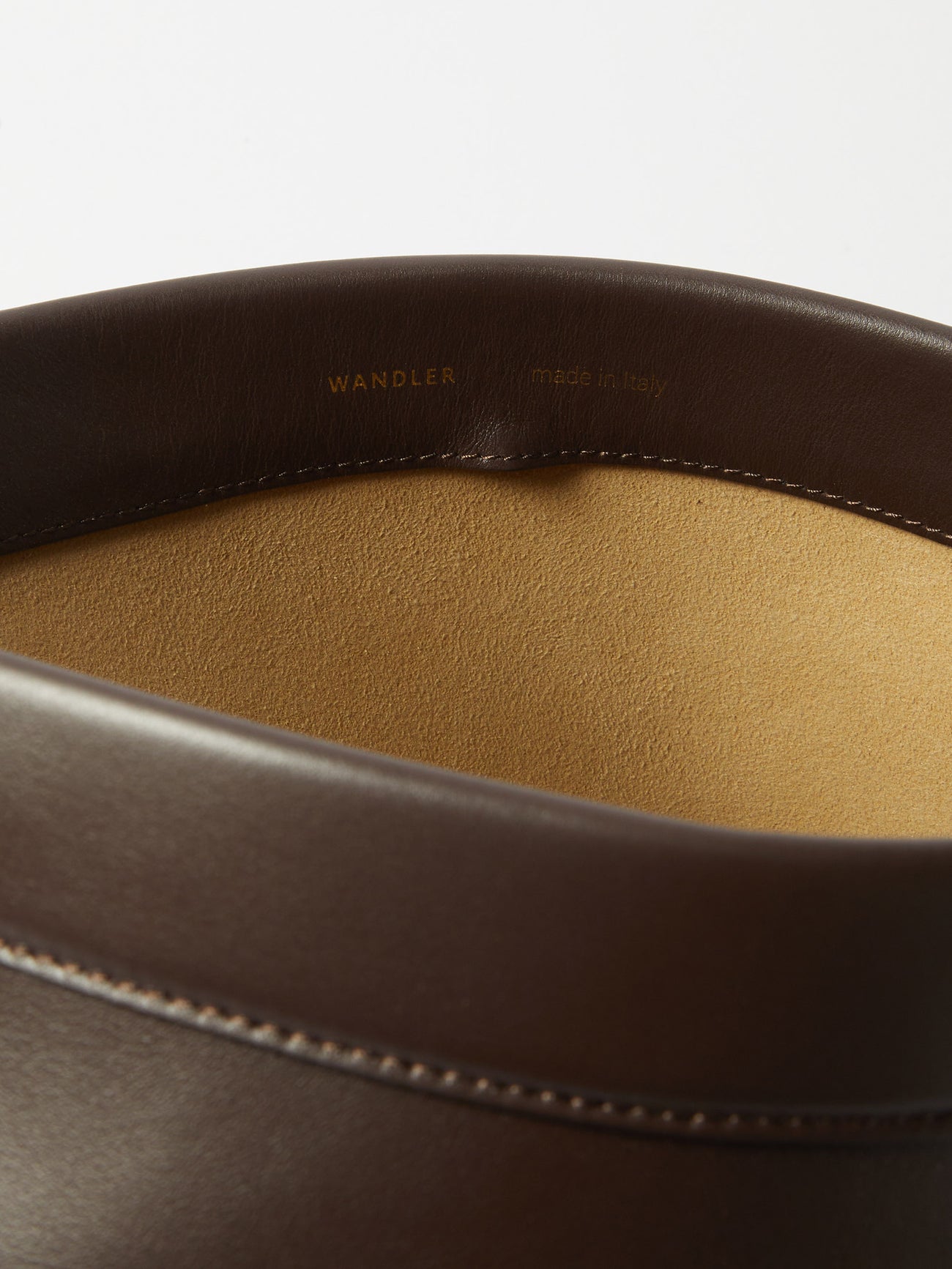 WANDLER Joanna Medium Leather Shoulder Bag | endource