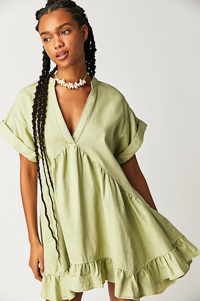 FREE PEOPLE Agnes Denim Dress | endource