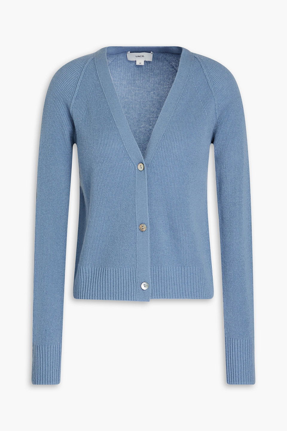 Ribbed Cashmere Cardigan endource