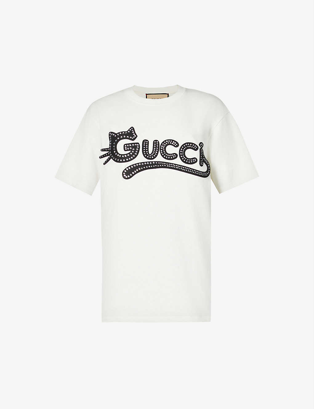 gucci snake t shirt white