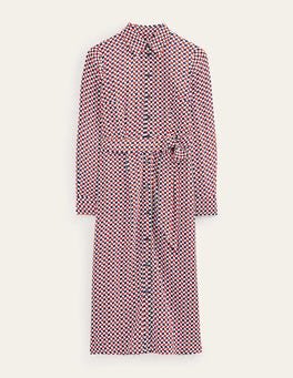 TOMMY HILFIGER Cupro Shirt | Endource in Rope Fireworks Midi Stp Rope Dress