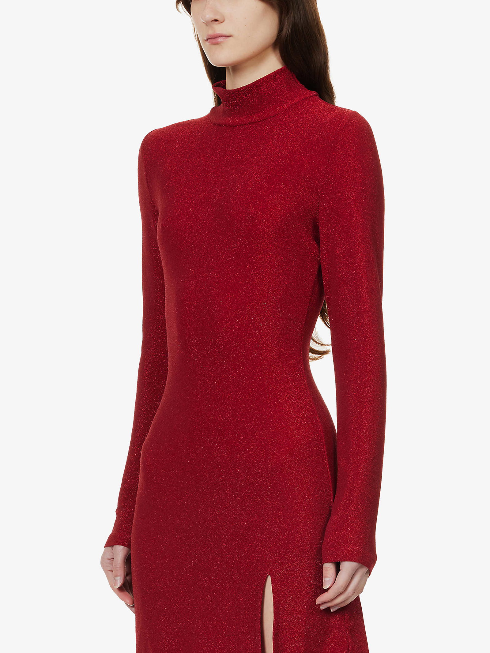 knitted skirt dress Women's Elegant Charm Ribbed Knit Two-Piece Skirt Set in Mink main image 1