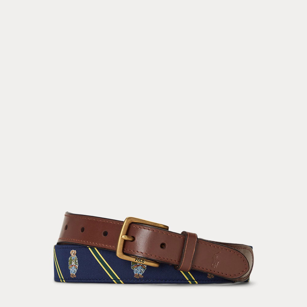 ralph lauren bear belt