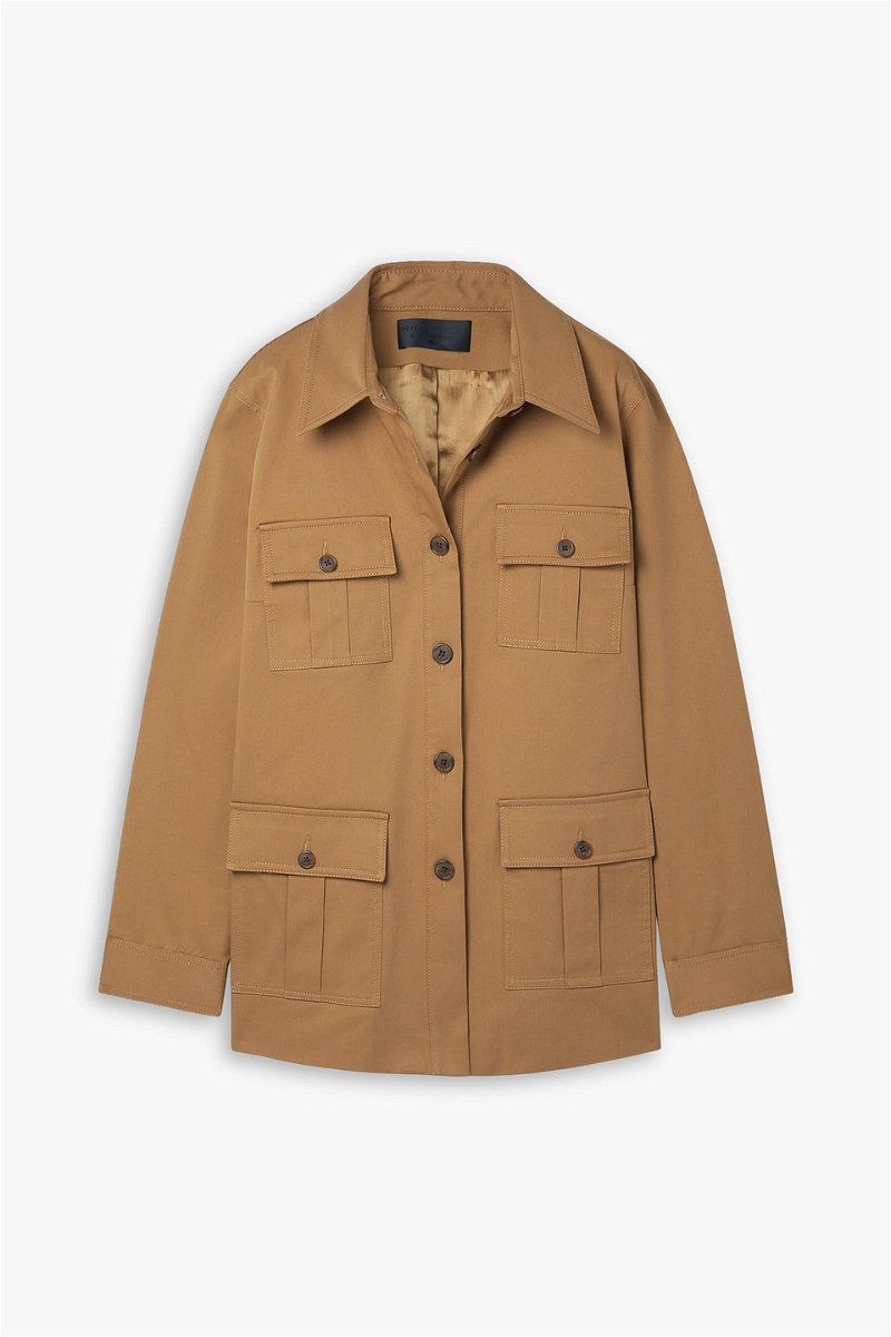 NILI LOTAN Cotton-blend twill jacket