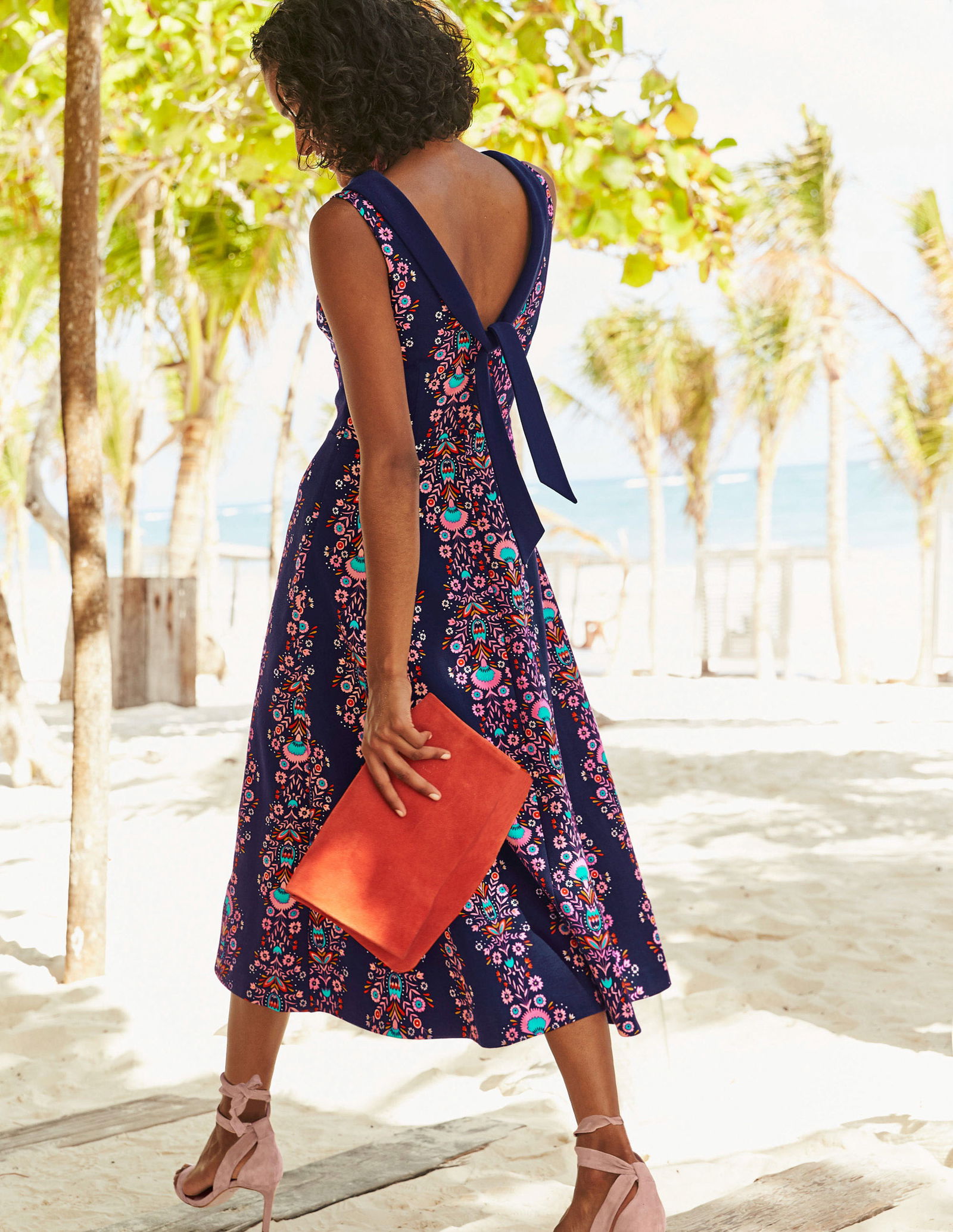 boden aria ponte midi dress BODEN Aria Ponte Midi Dress