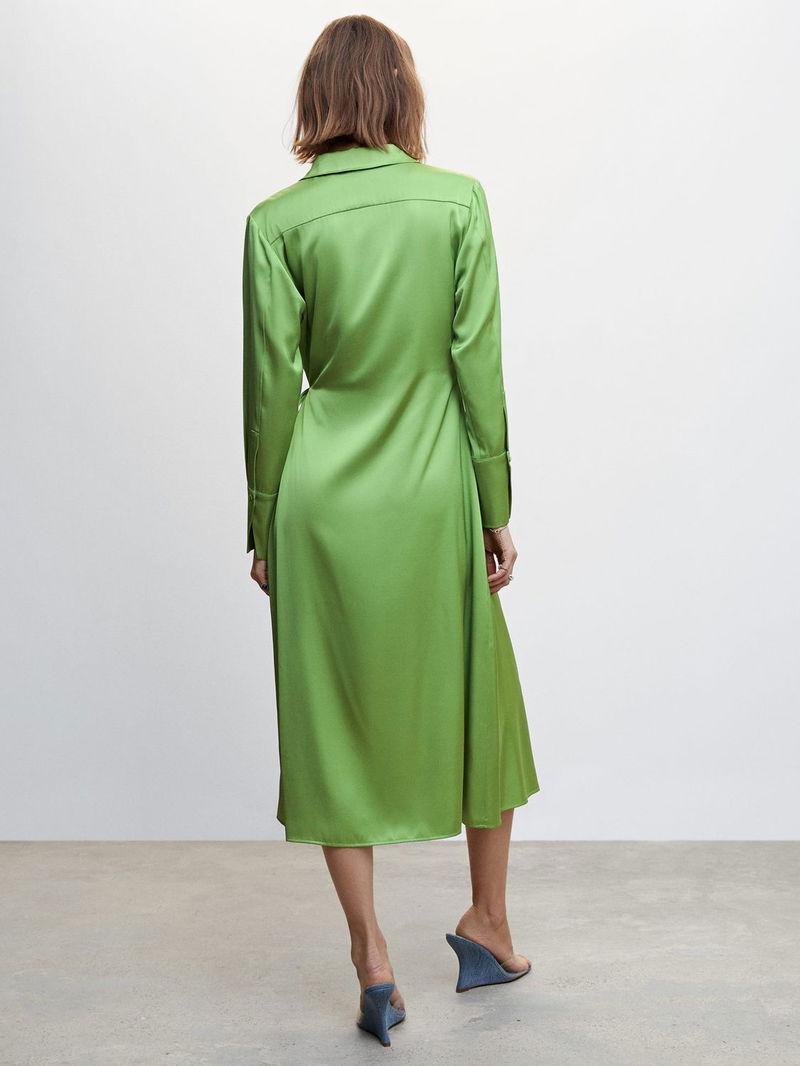 colette wrap midi dress MANGO Colette Wrap Midi Dress