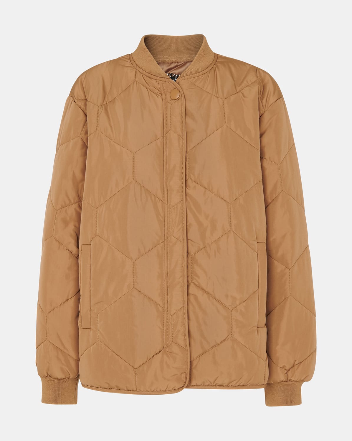 WHISTLES Ida Short Quilted Coat Endource