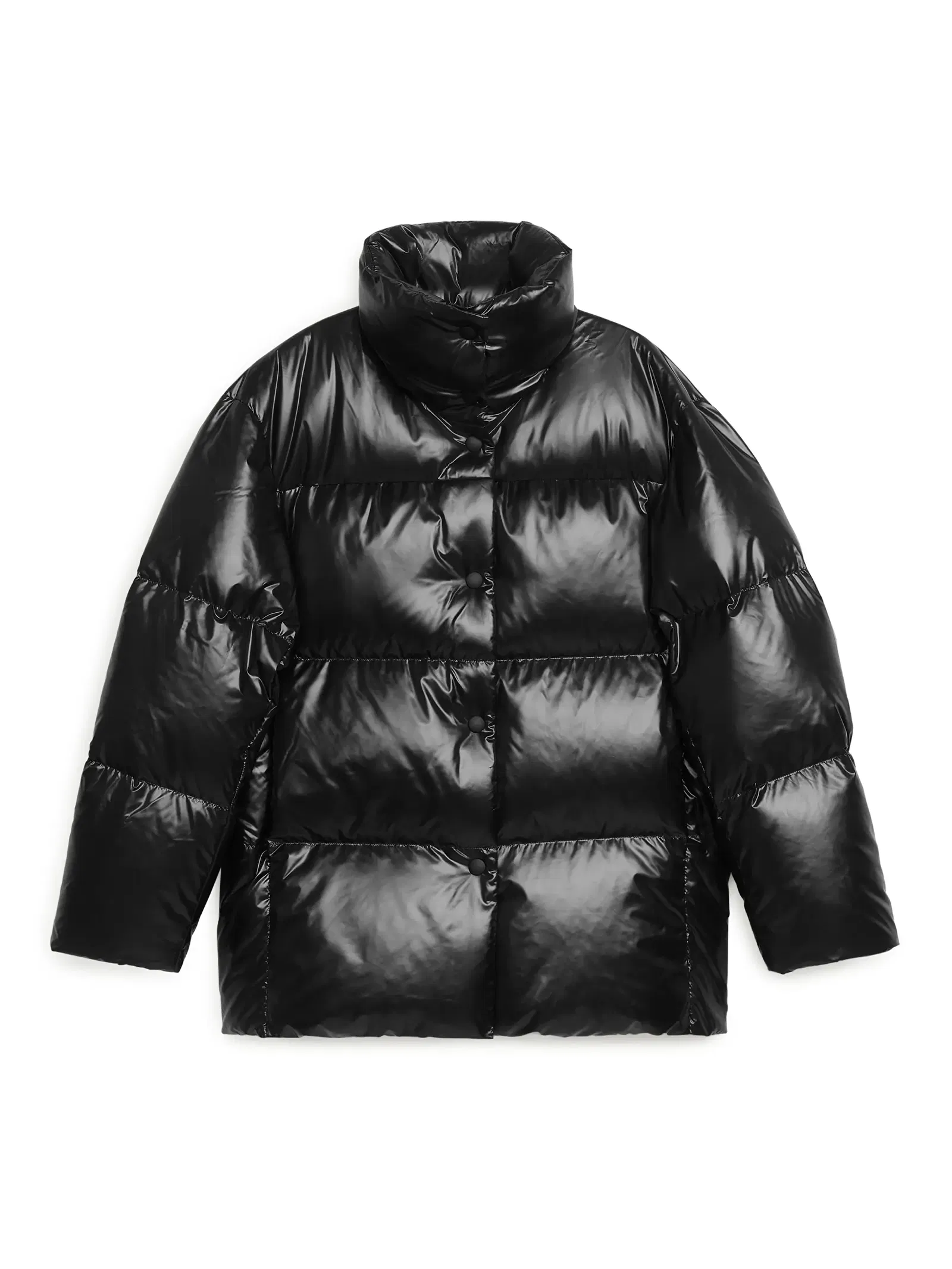 ARKET 2021 Shiny Down Jacket | endource