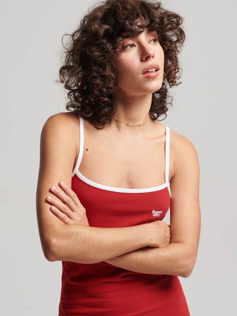 SUPERDRY Vintage Jersey Cami Dress | endource
