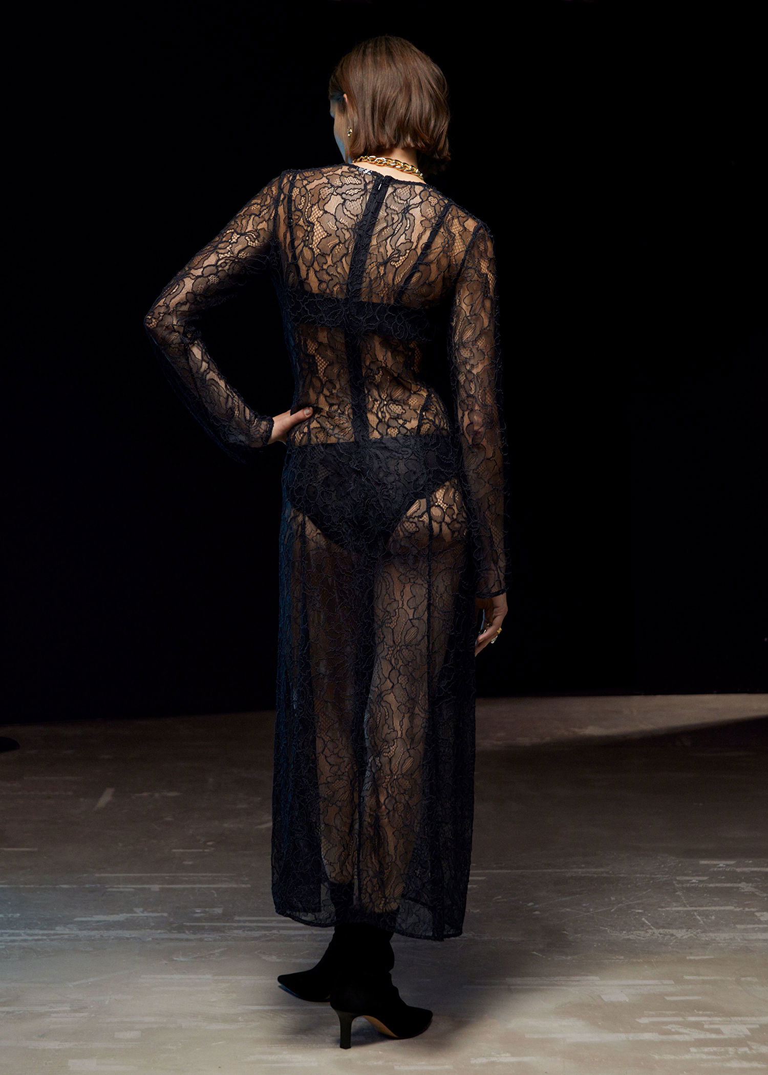 & OTHER STORIES Lace Maxi Dress | endource