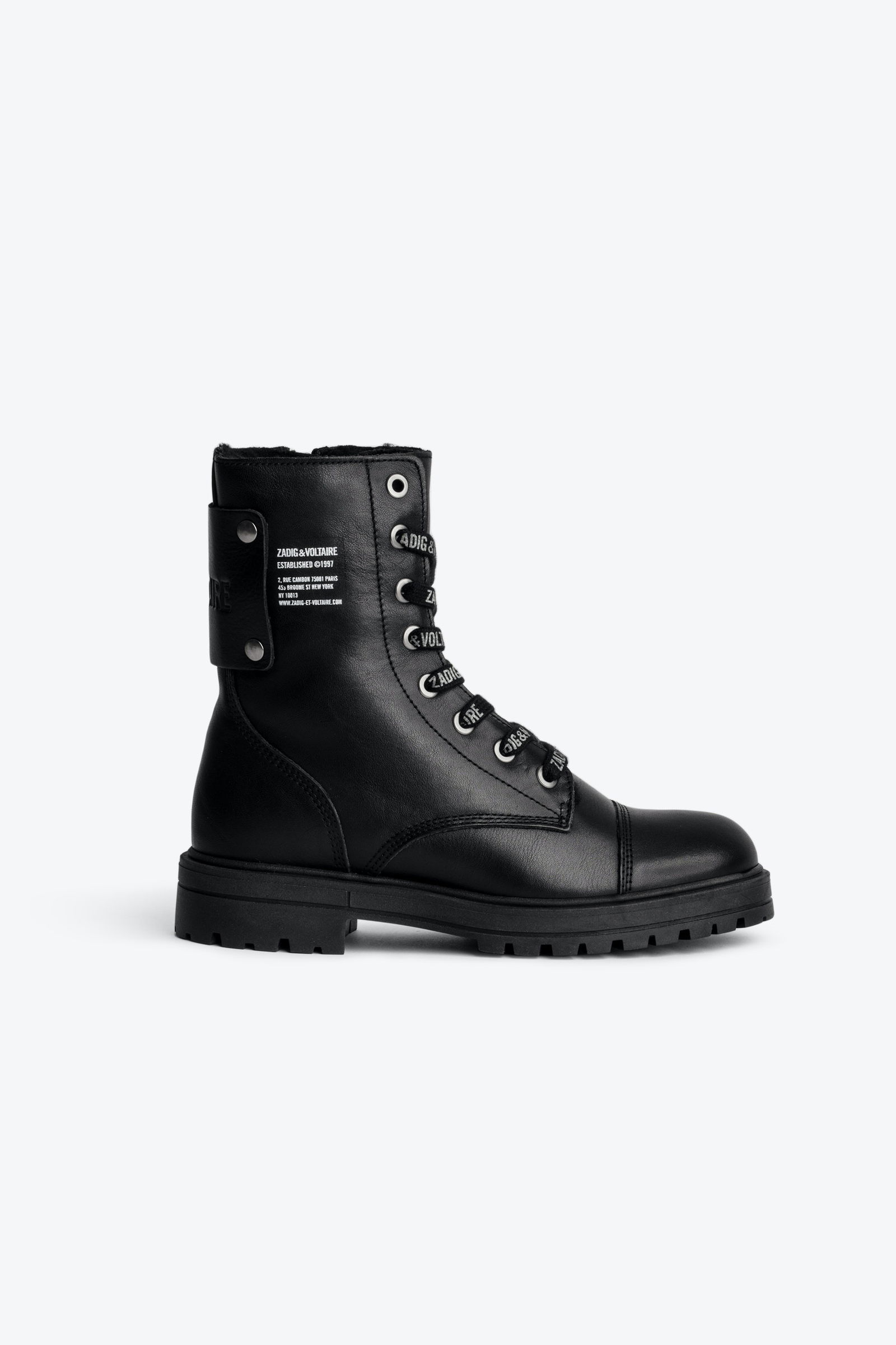 ZADIG & VOLTAIRE Joe Boots in Black | Endource