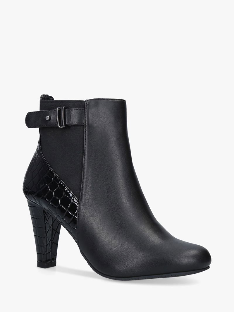 carvela black ankle boots