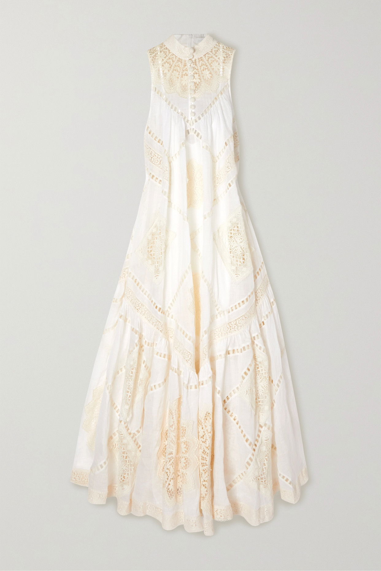 zimmermann jude lace trim swing dress SUMMER SWIM 2022 CAMPAIGN