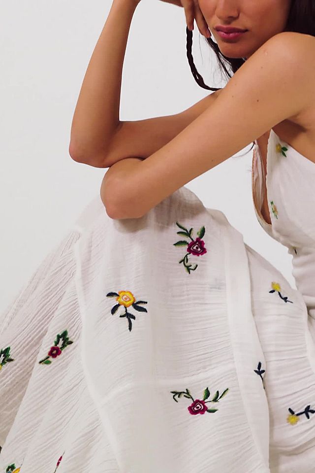 FREE PEOPLE Hibiscus Tiered Maxi Dress | endource