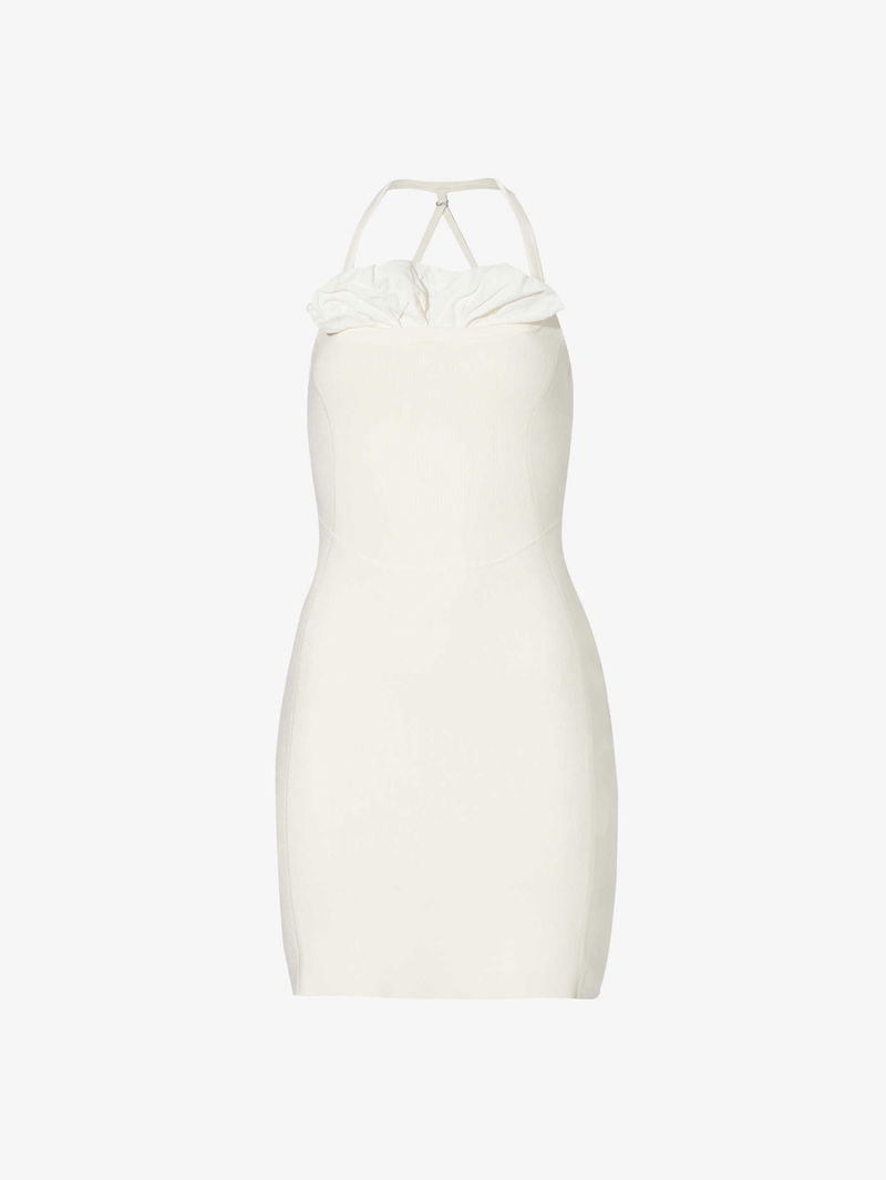 jacquemus la robe maille croissant mini dress Jacquemus La Robe Maille Croissant minidress Jacquemus