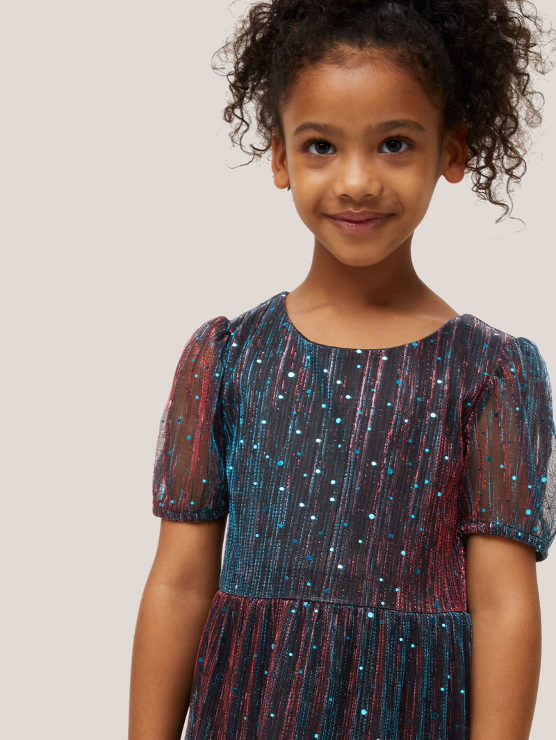 HotSquash Sequin Stripe Shift Dress, Multi at John Lewis & Partners