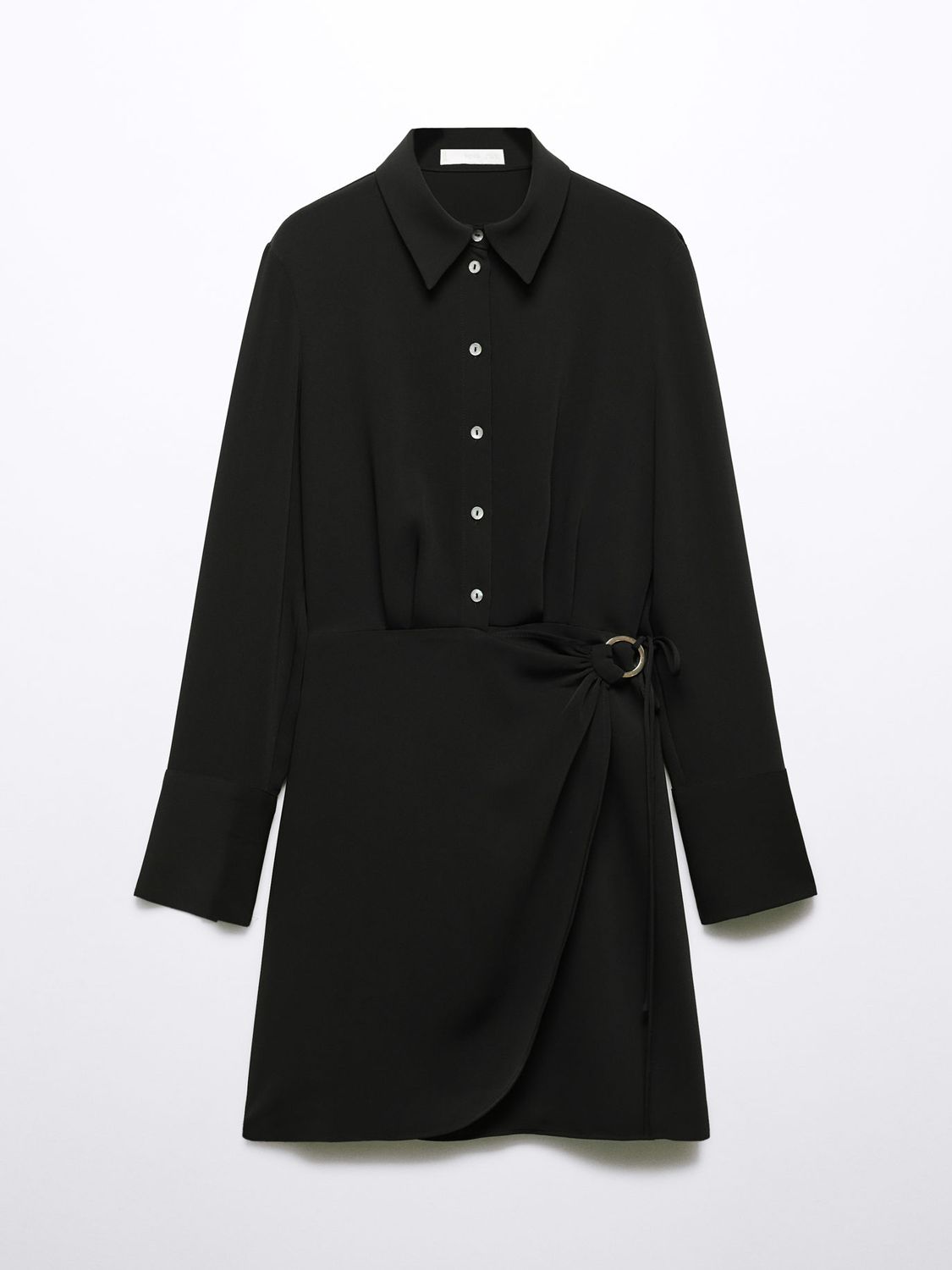 MANGO Bela Ring Shirt Dress | Endource