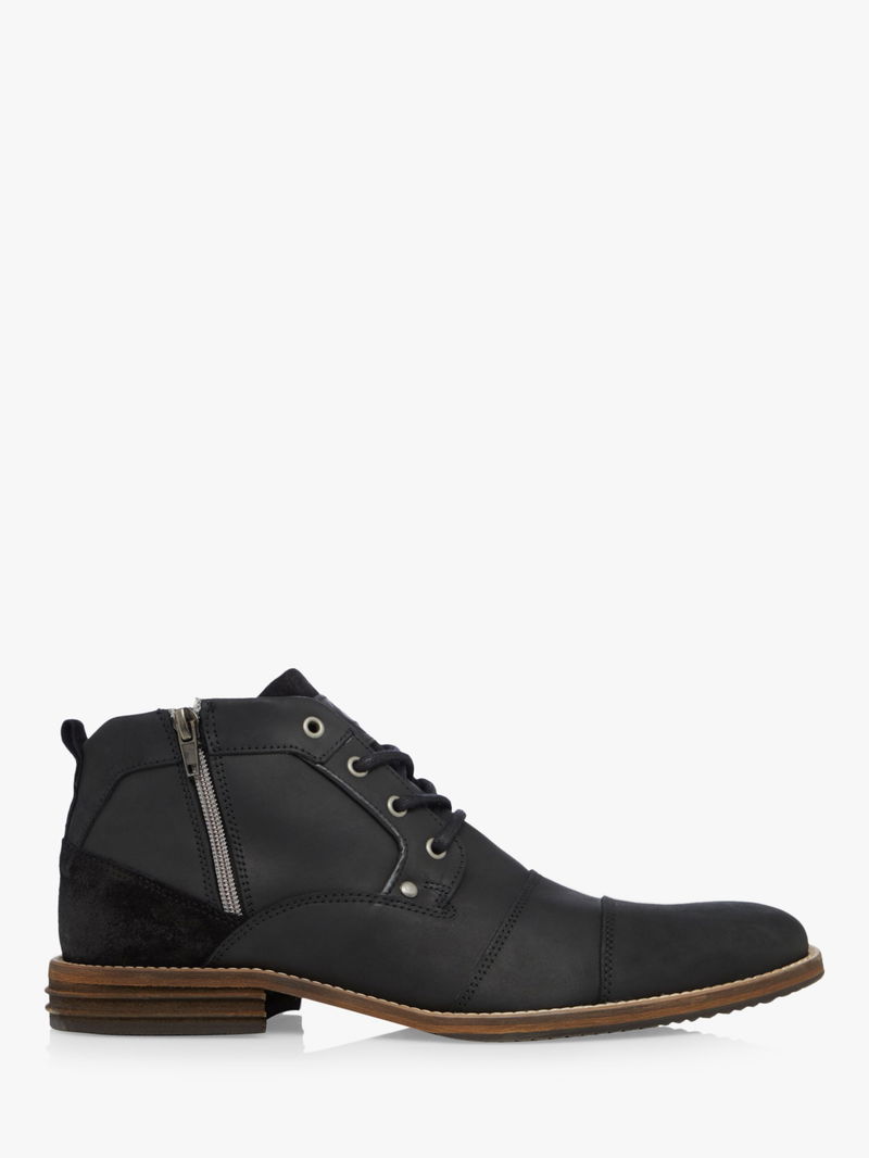 Dune London Capitals Leather Toecap Boots endource