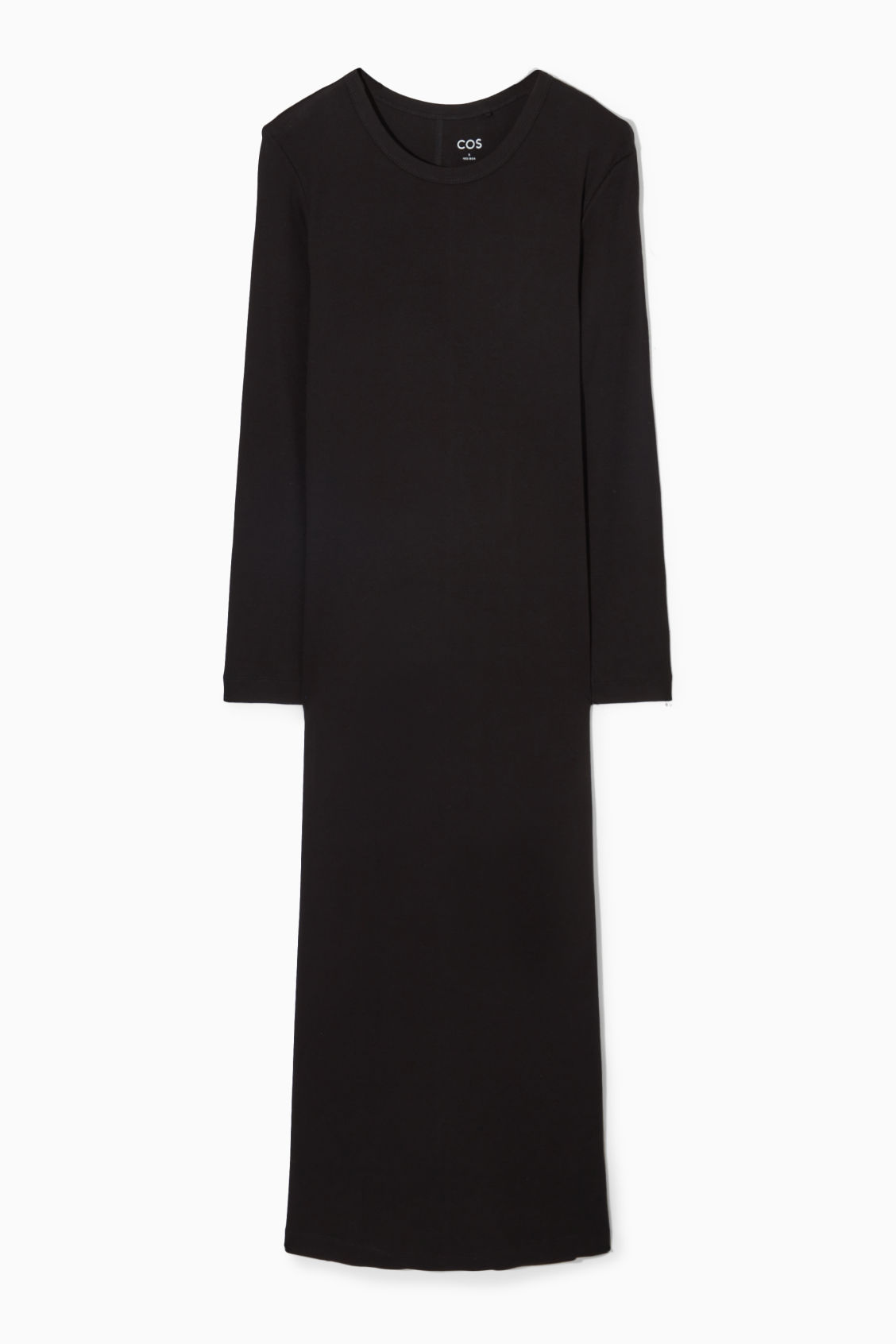 COS Ribbed Jersey Maxi Dress