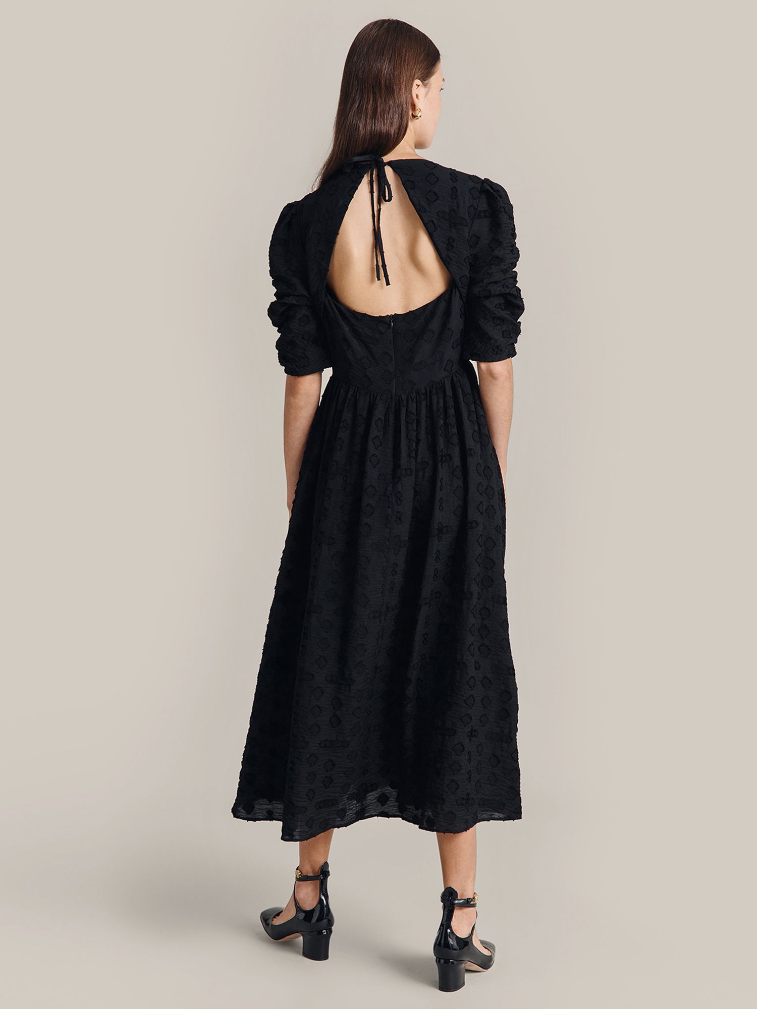 corinne embroidered midi dress Corinne Embroidered Midi Dress