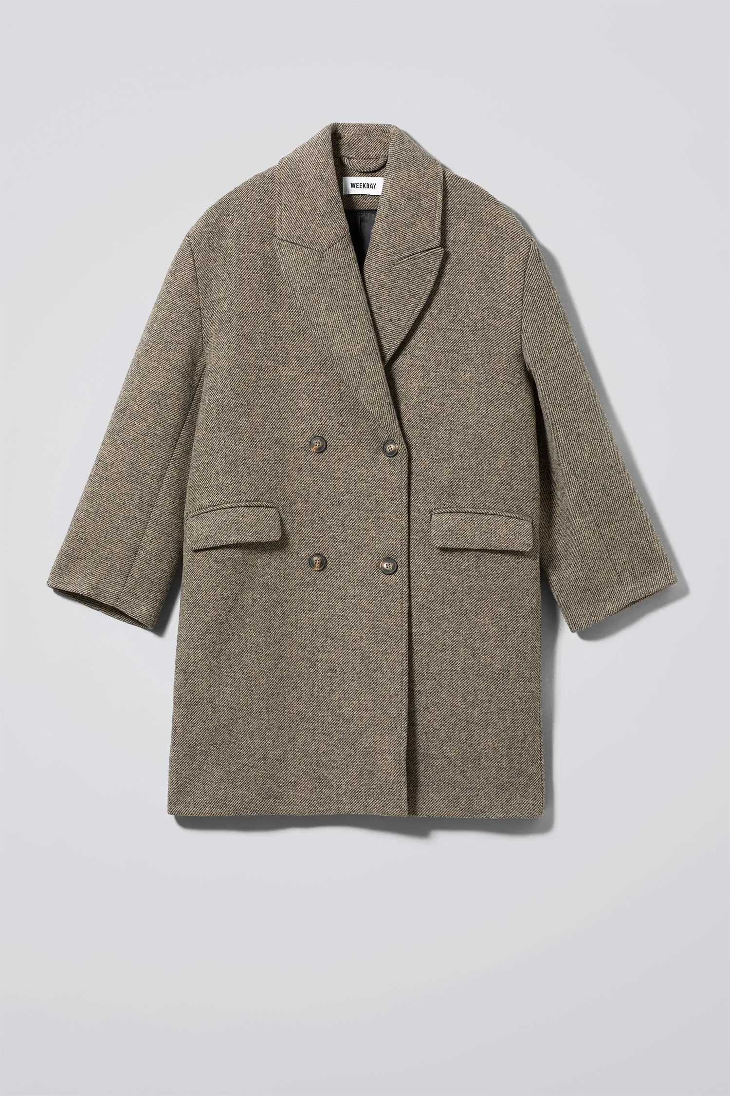 WEEKDAY Michelle Coat in Brown | Endource