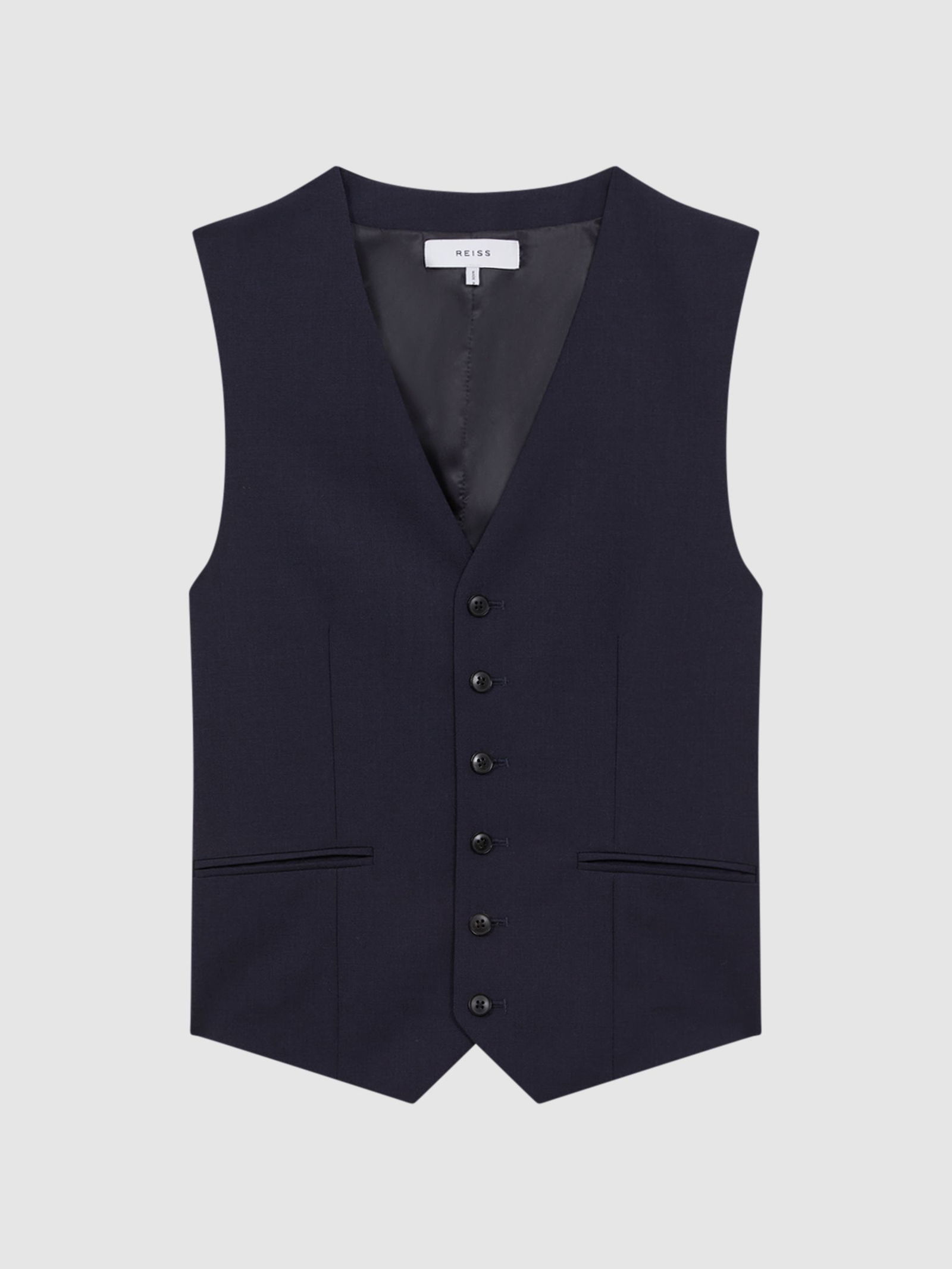 REISS Hope Modern Fit Travel Waistcoat | Endource