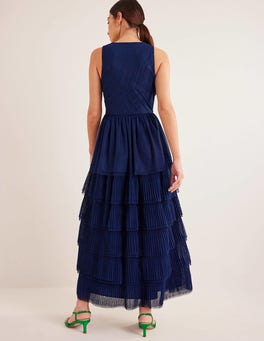 boden blue maxi dress Boden Women's Silvia Boned Bodice Maxi Dress in Blue