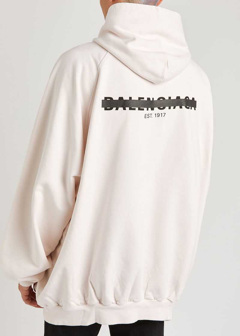 最終値下げBALENCIAGA Logo cotton sweat sihirt