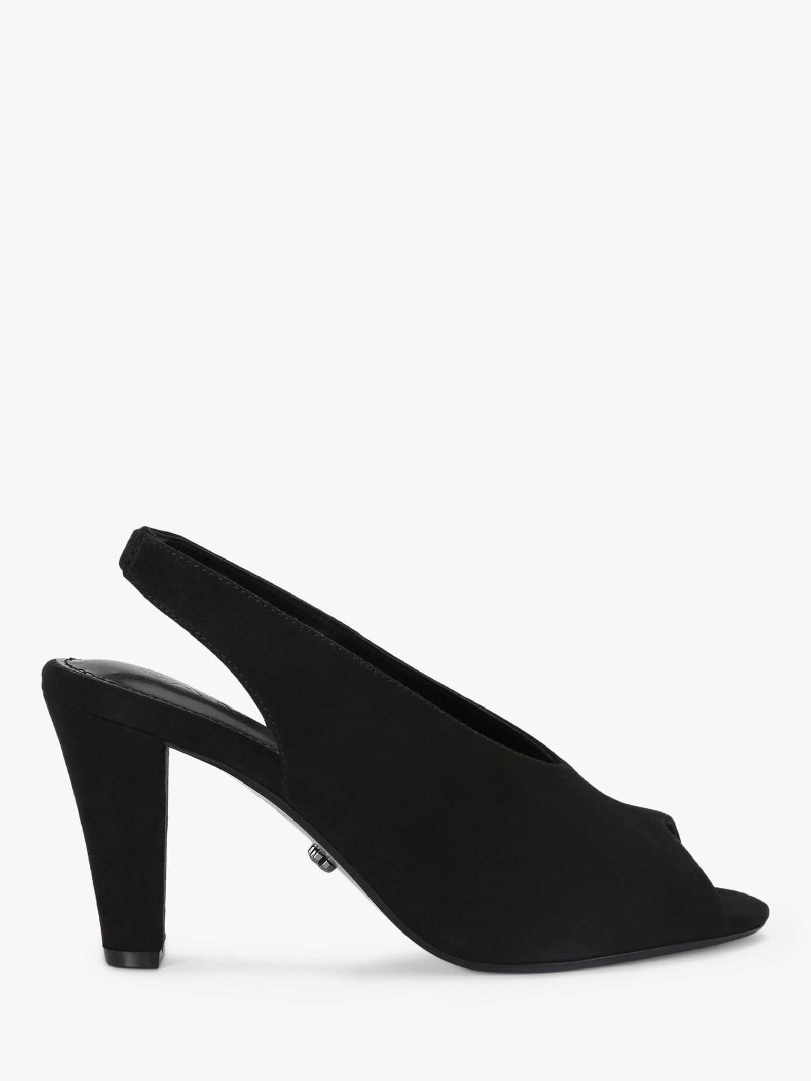 CARVELA Bella Peep Toe Court Shoes in Black | Endource