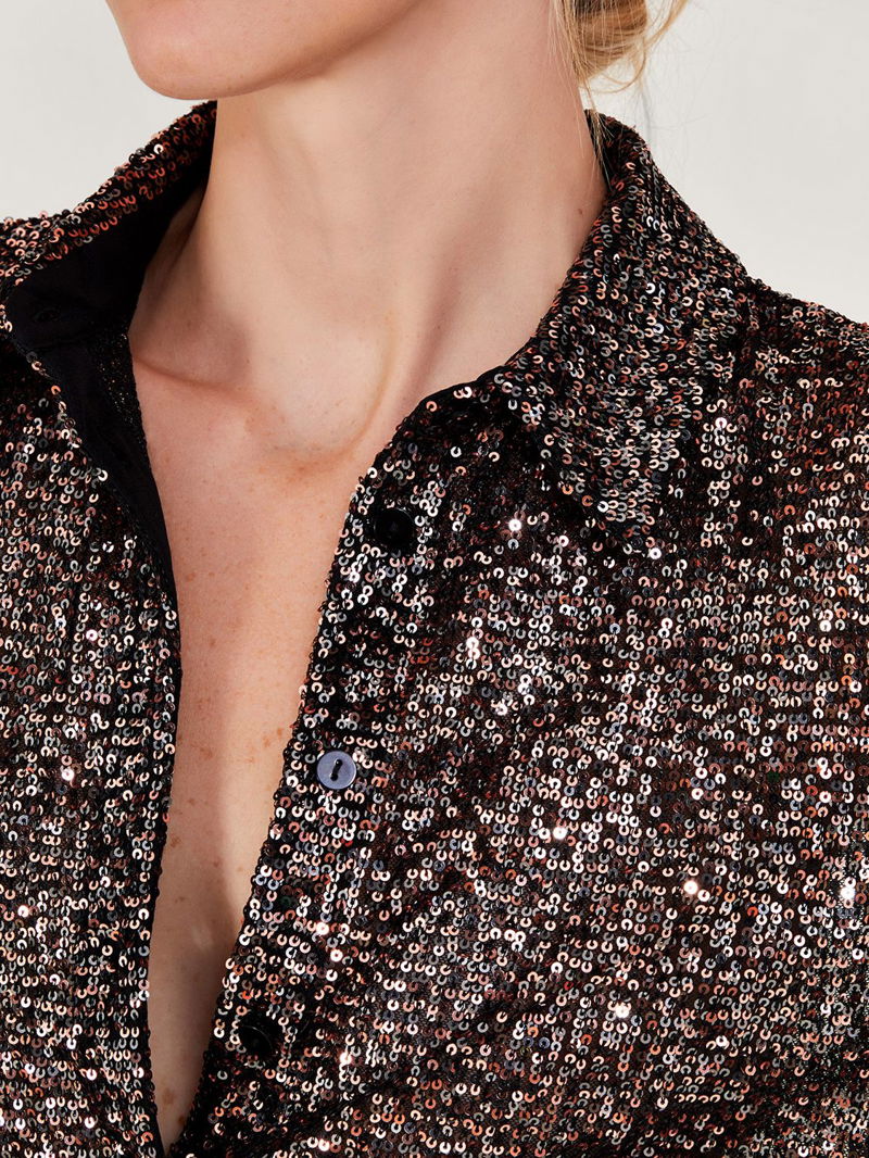 Megan Sequin Shirt