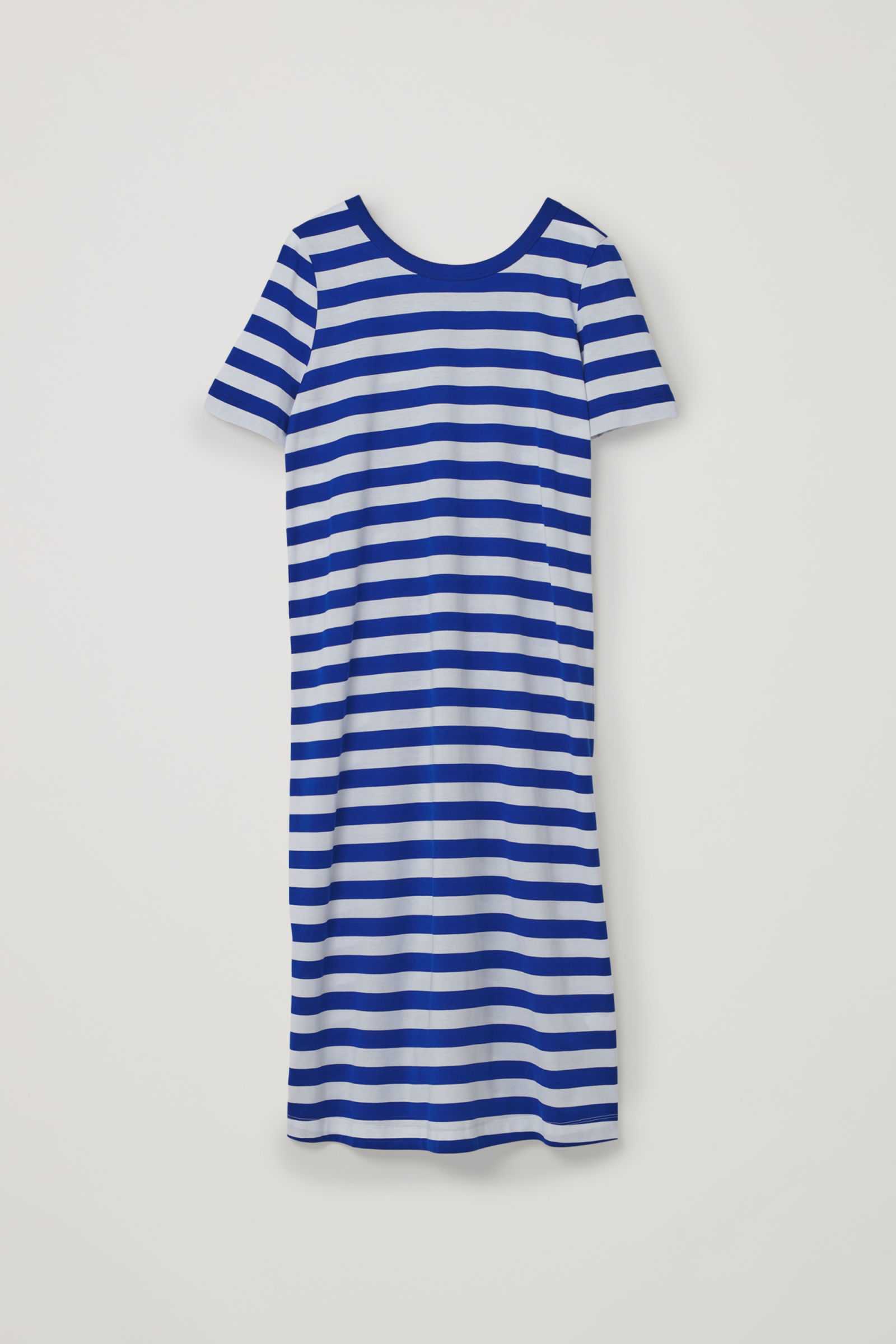 cos blue and white striped dress Cos Striped Shirt Dress With Belt