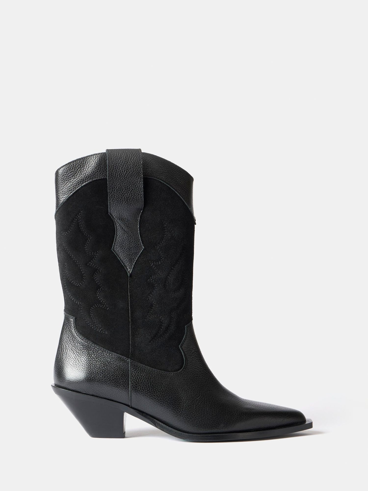 Aeyde  HESTER Black Cowboy Boot