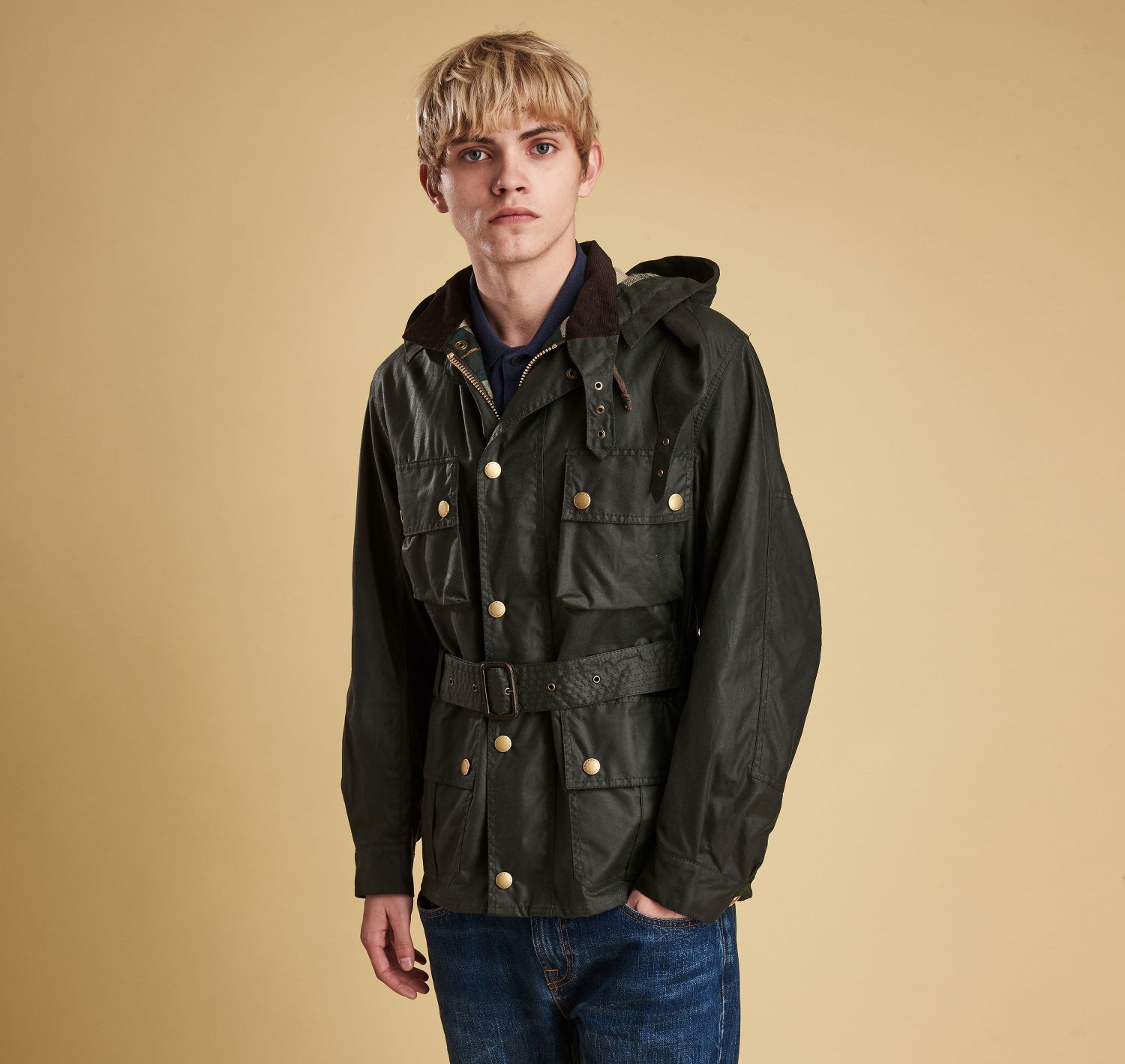 Waterproof Jacket Barbour Ursula Casual Jacket Barbour Orange 