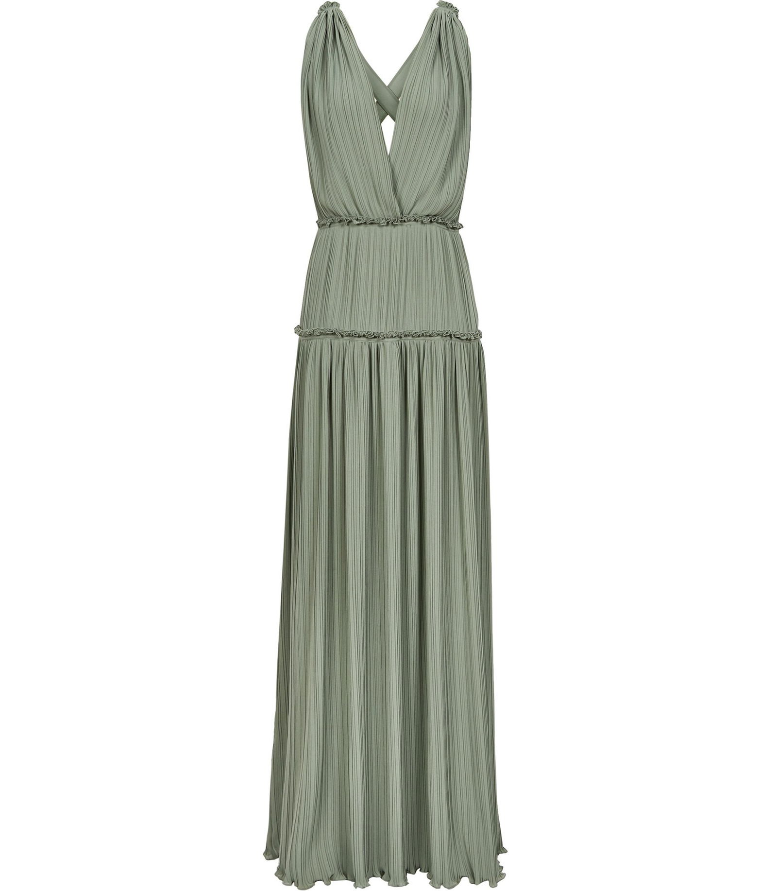 REISS Gigi Pleated Maxi Dress | endource