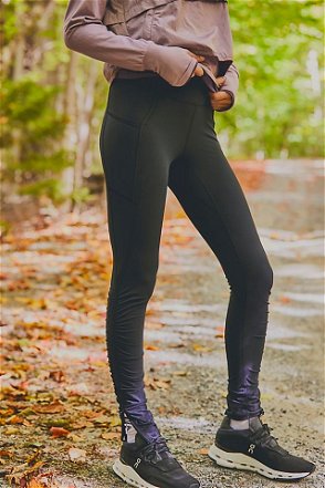 FREE PEOPLE FP Movement - Set The Pace Leggings in Black