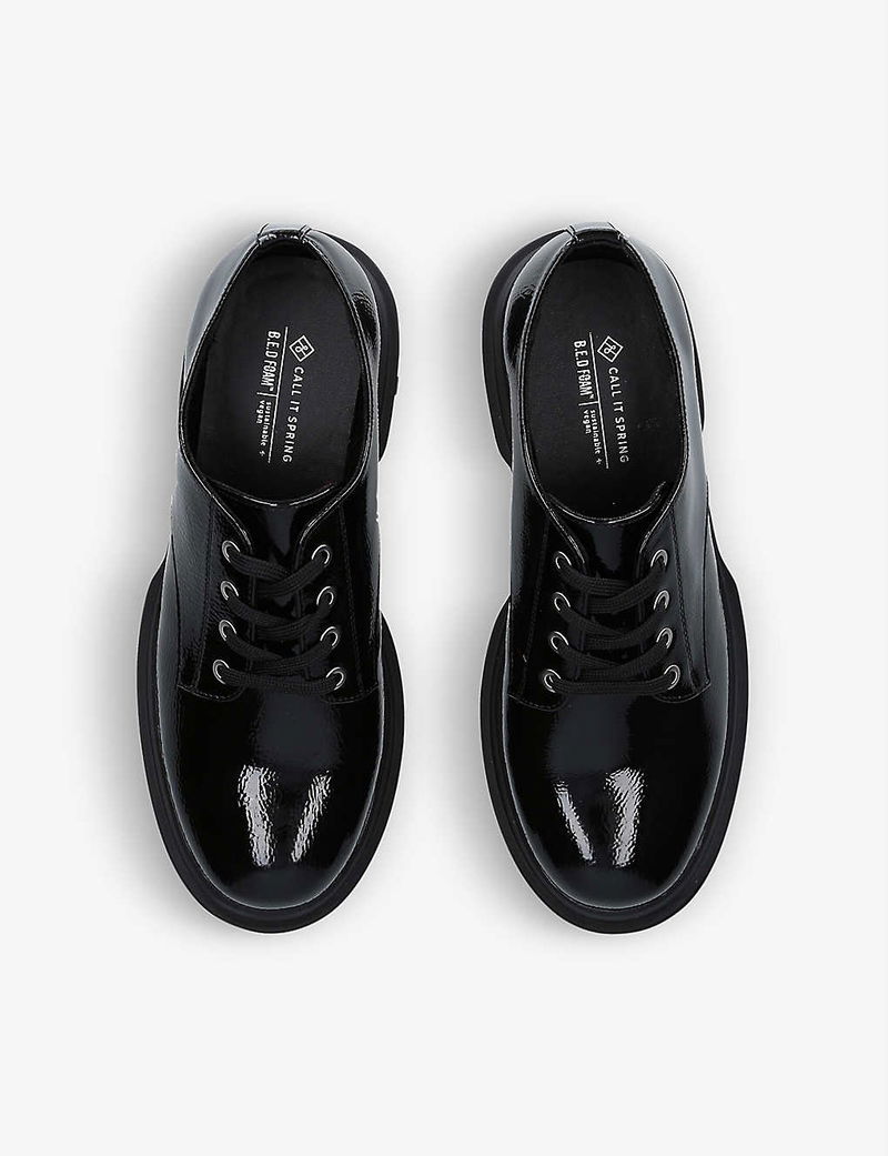 CALL IT SPRING Blayke Embossed Vegan-Leather Brogues endource
