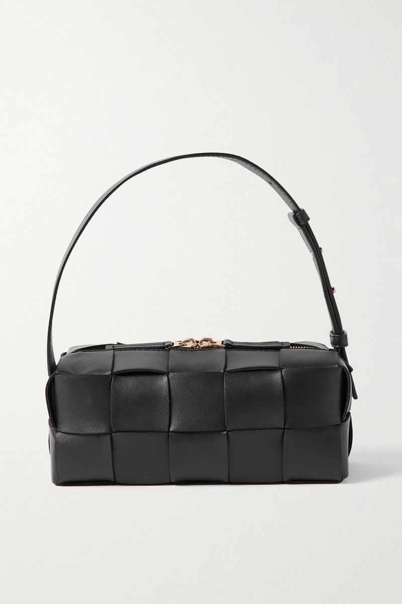 Bottega Veneta | Men Small Cassette Crossbody Bag Black Unique