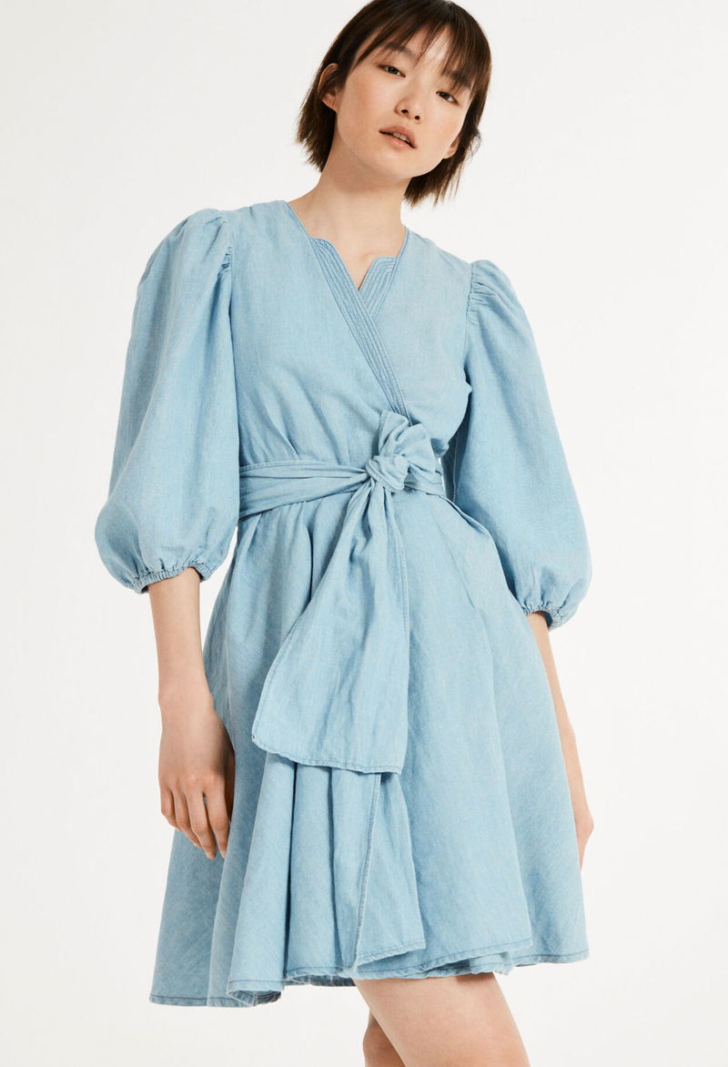 CLAUDIE PIERLOT Denim Dress | endource CLAUDIE PIERLOT Denim Dress | endource