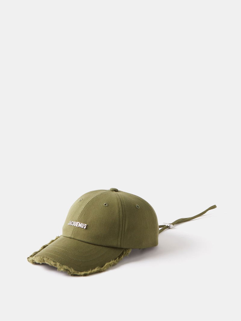 JACQUEMUS Artichaut Distressed Baseball Cap | endource display picture 2