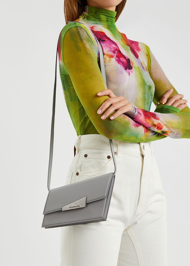 ACNE STUDIOS Distortion Micro Leather Cross-Body Bag | endource