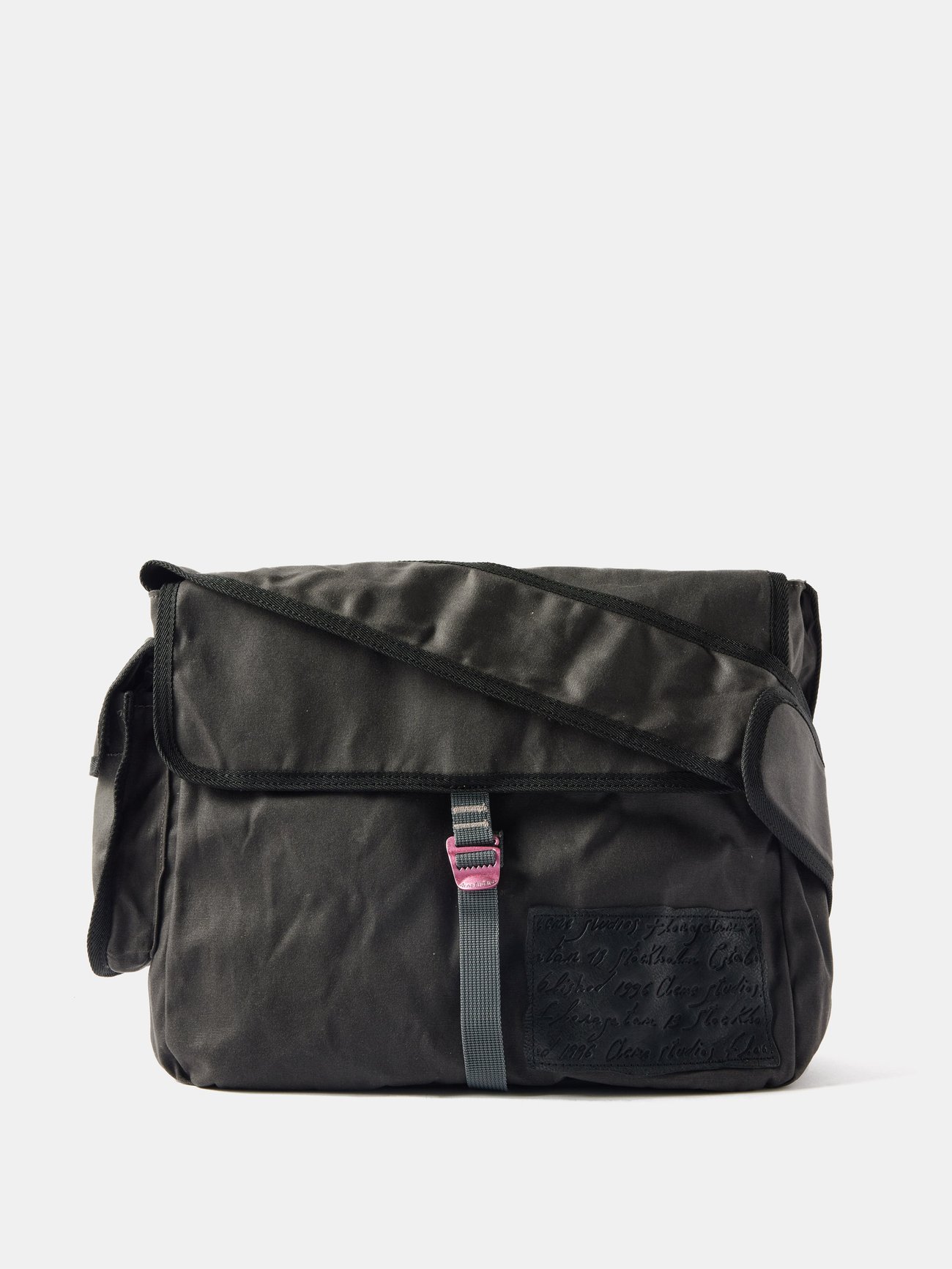 ACNE STUDIOS Andemer WaxedCotton CrossBody Bag Endource