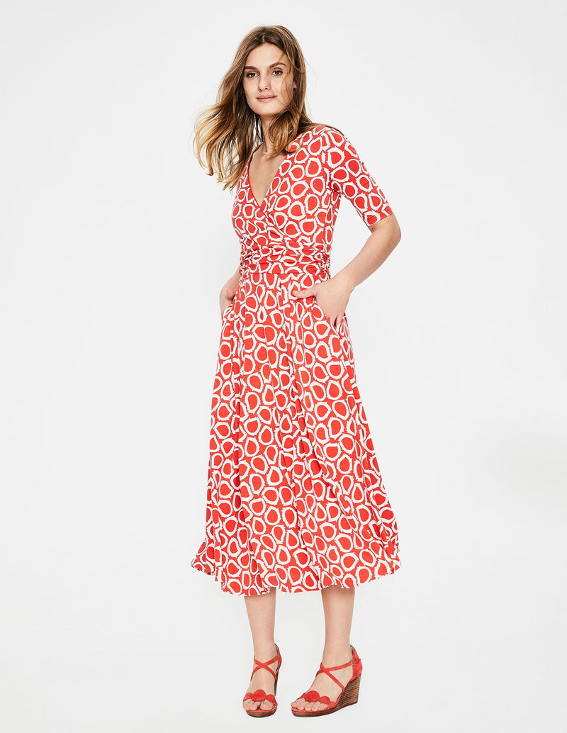 boden kassidy jersey midi dress Kassidy Jersey Midi Dress - Navy, Scattered Brand Spot