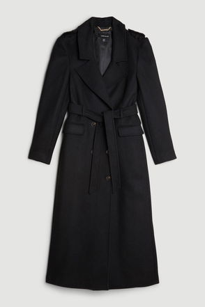 Karen Millen - Exuding easy glamour, this plush faux fur coat will be the  star of your cover-up collection. Its soft, snug texture, handy pockets and  large lapels make it a wearable