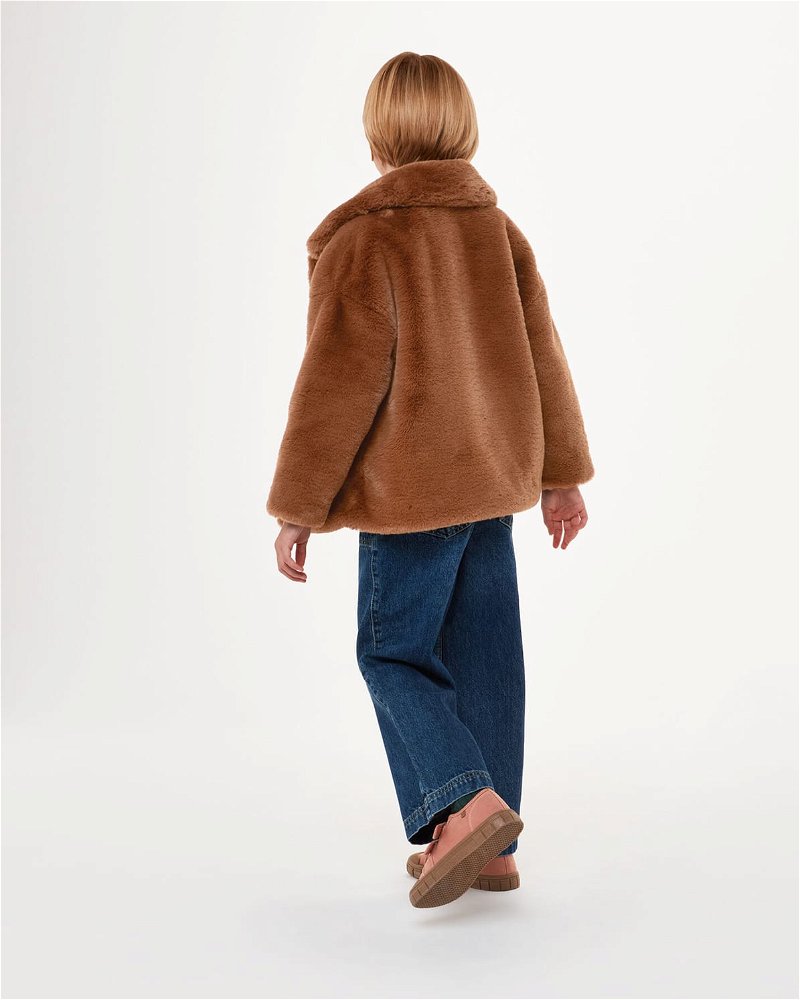 Brown Teddy Faux Fur Coat, WHISTLES
