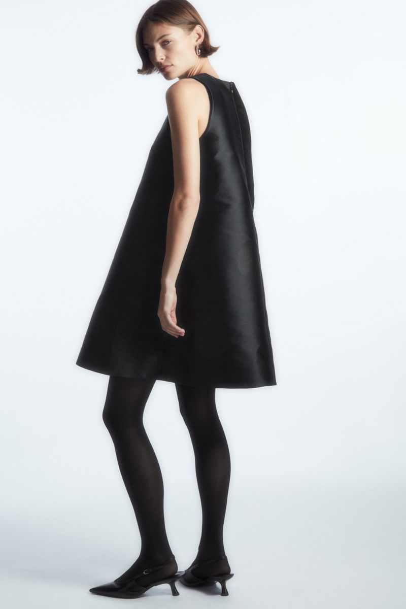 COS Polka-Dot A-Line Mini Dress | endource