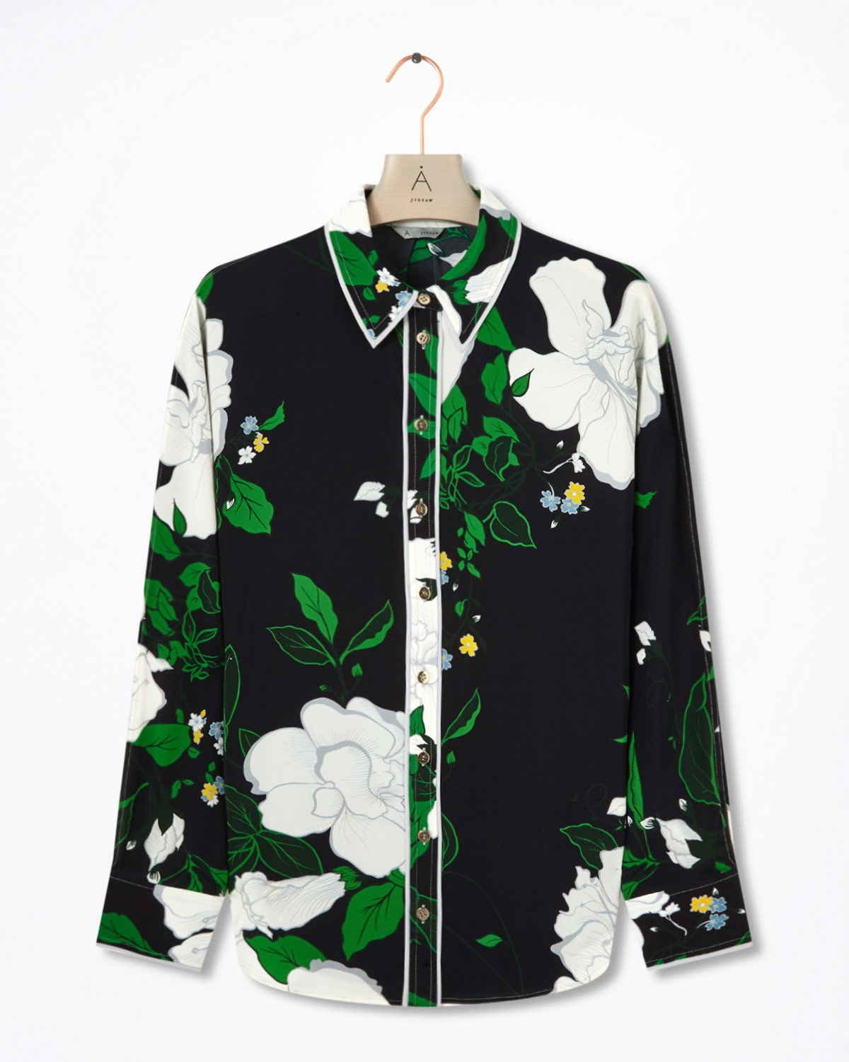 jigsaw silk shirt sale
