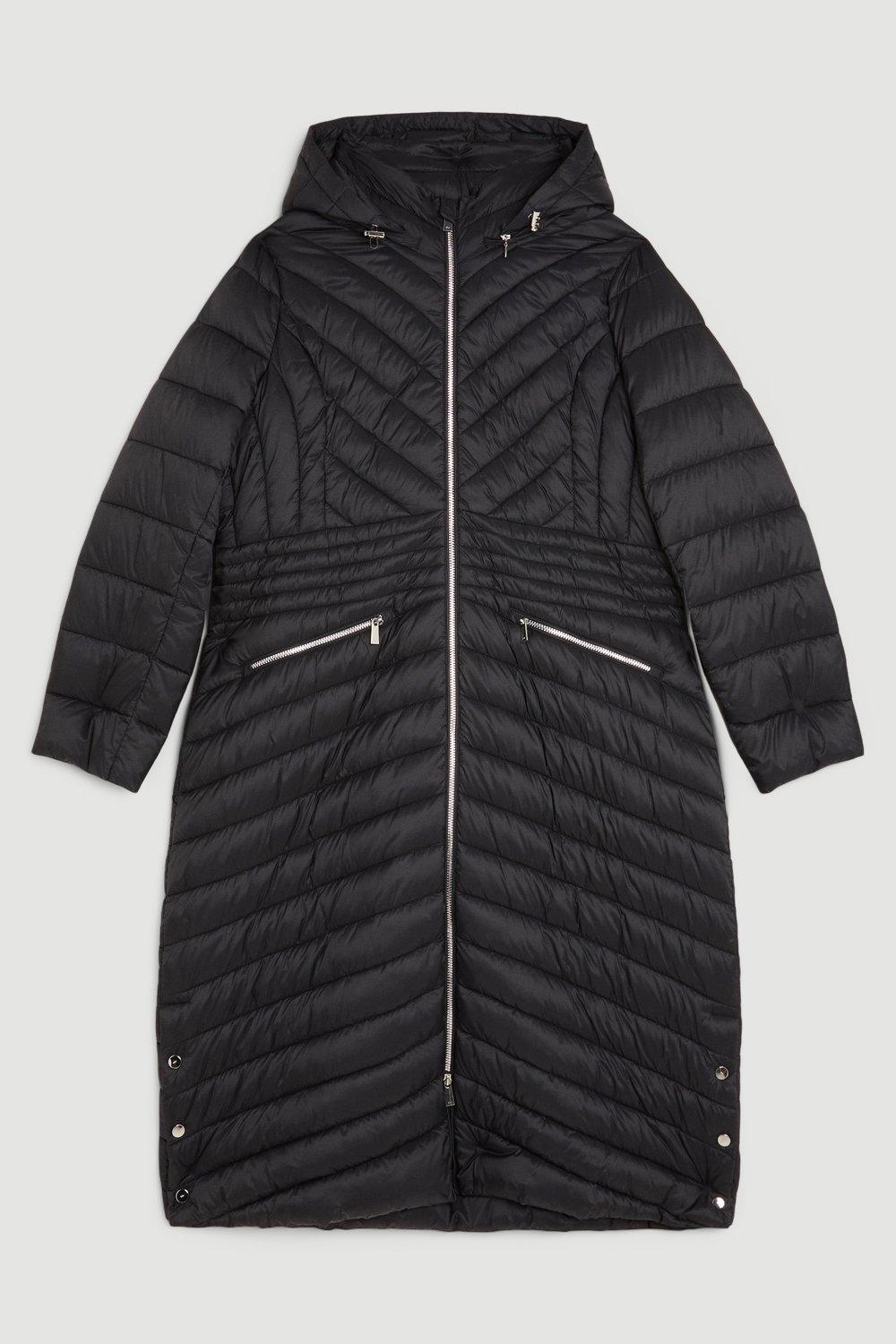 Karin - Elegant Cosy Coat With Tummy Coverage