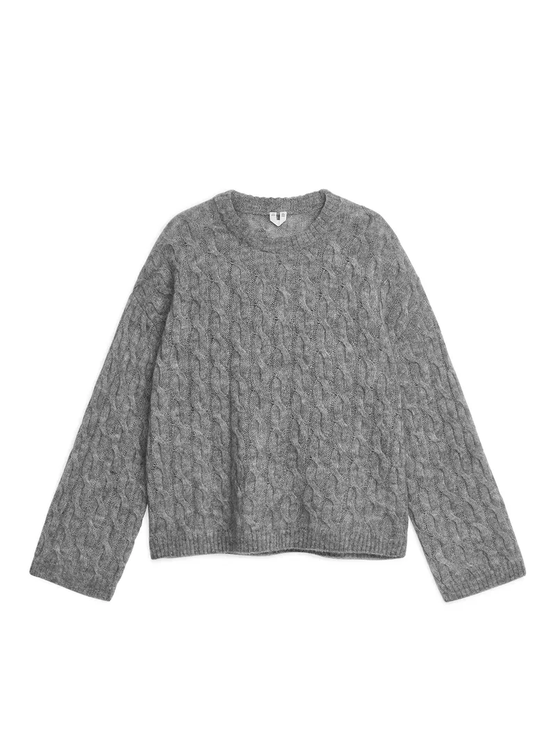 Knit Chenille Sweater - Light blue - Kids