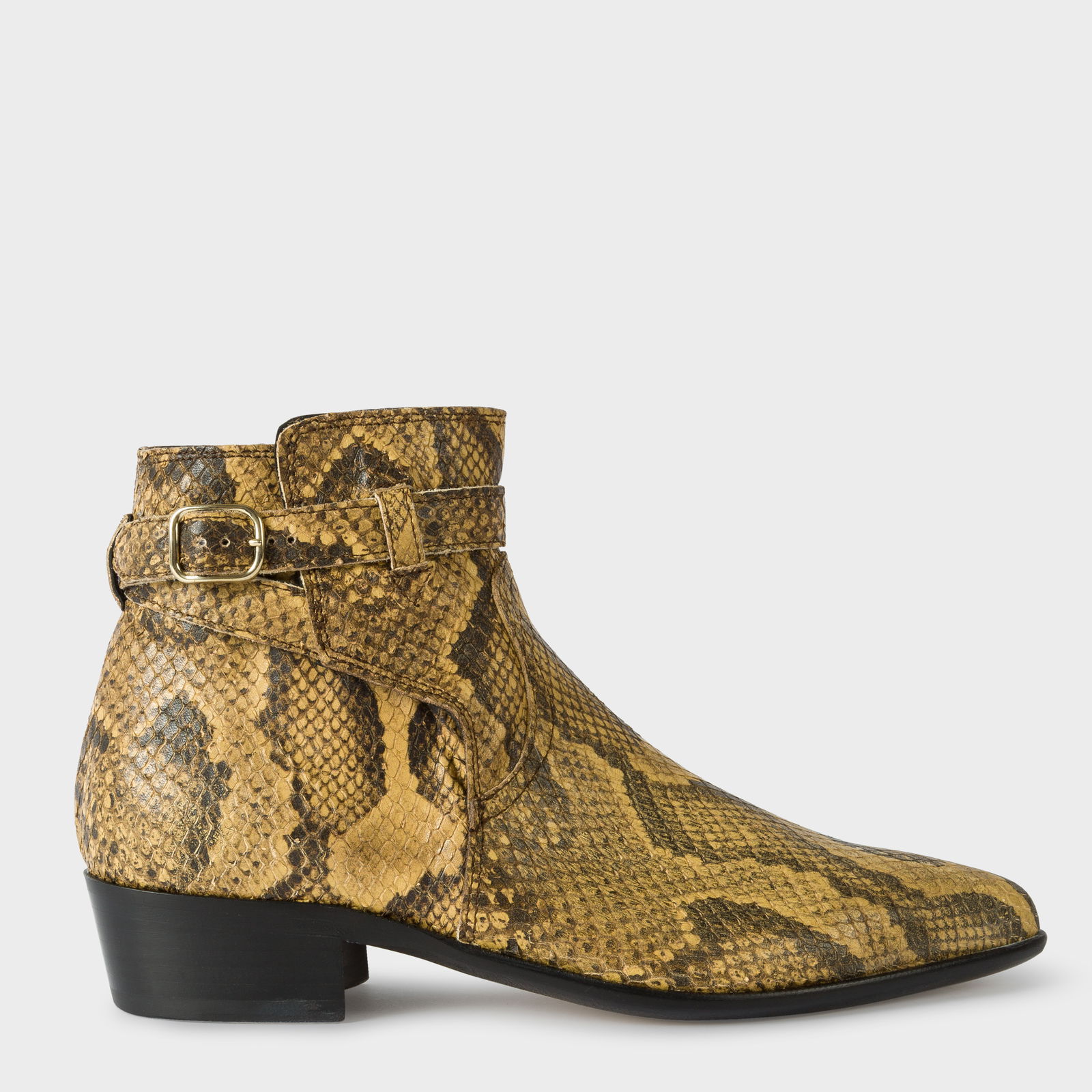 PAUL SMITH Snake-Effect Dylan Boots | endource